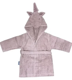 Badekåber-Nørgaard Madsens Badekåbe - Pale Mauve m. Enhjørning