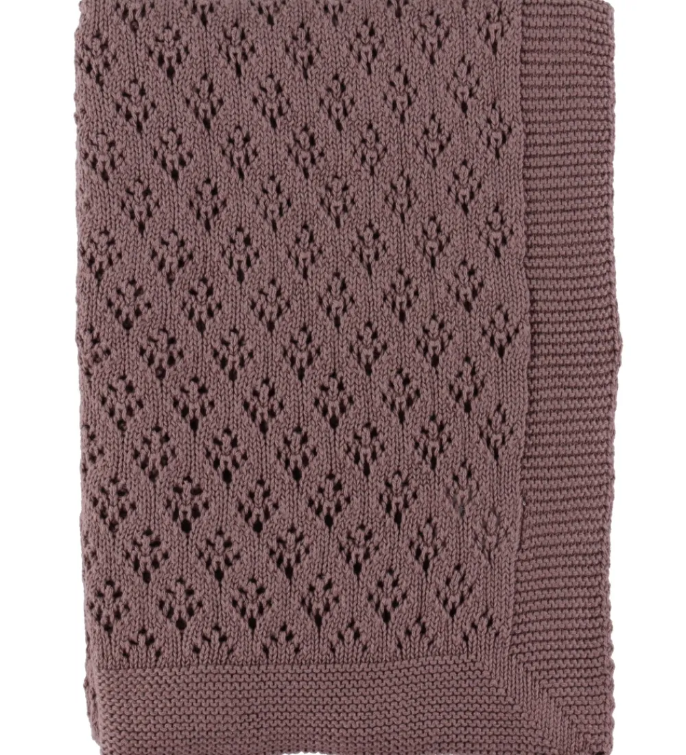 Nørgaard Madsens Tæpper|Børneværelset*Plaid - 75x100 - Mauve