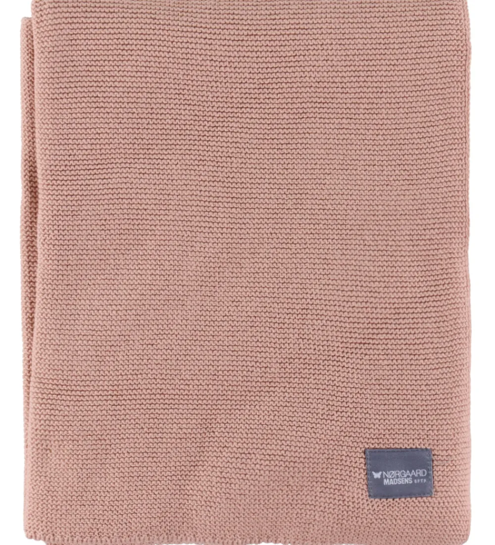 Tæpper|Børneværelset-Nørgaard Madsens Plaid - 95x75 - Dusty Rose