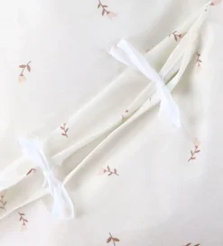 Nørgaard Madsens Sengetøj*Sengetøj - Voksen - Off White m. Mauve Blomster