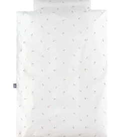 Nørgaard Madsens Sengetøj*Sengetøj - Voksen - Off White m. Mauve Blomster