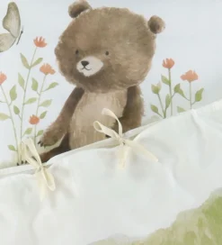 Sengetøj-Nørgaard Madsens Sengetøj - Baby - Hvid m. Bambi