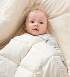 Dyner|Dyner-Nsleep Dyne - Baby - 70x100 cm - Kapok - Hvid