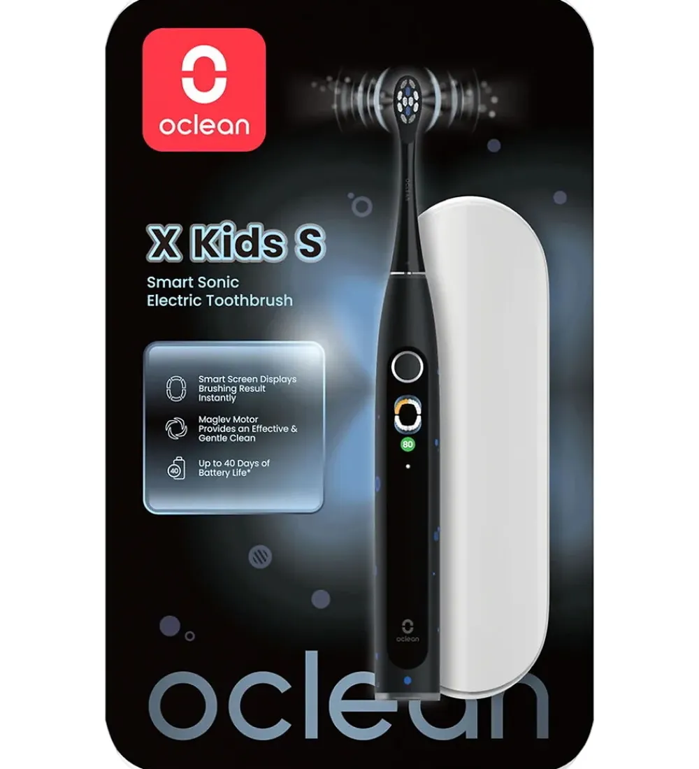 OCLEAN Tandbørster|Pleje- Og Toiletartikler*Elektrisk Tandbørste - X Kids S - Sort