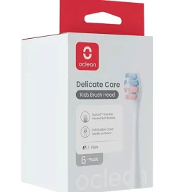 Tandbørster|Pleje- Og Toiletartikler-OCLEAN Tandbørste-hoveder - Delicate Care - 6-pak - Hvid