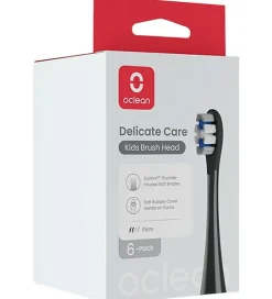 OCLEAN Tandbørster|Pleje- Og Toiletartikler*Tandbørste-hoveder - Delicate Care - 6-pak - Sort