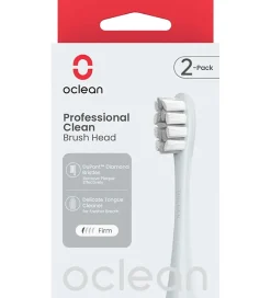 Tandbørster|Pleje- Og Toiletartikler-OCLEAN Tandbørste-hoveder - Professional Clean - 2-pak - Silver
