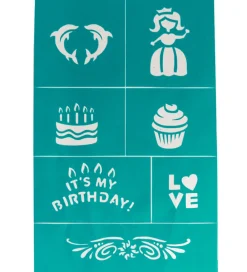 Oh Flossy Sminke*Ansigtsmaling - Makeup Stencils