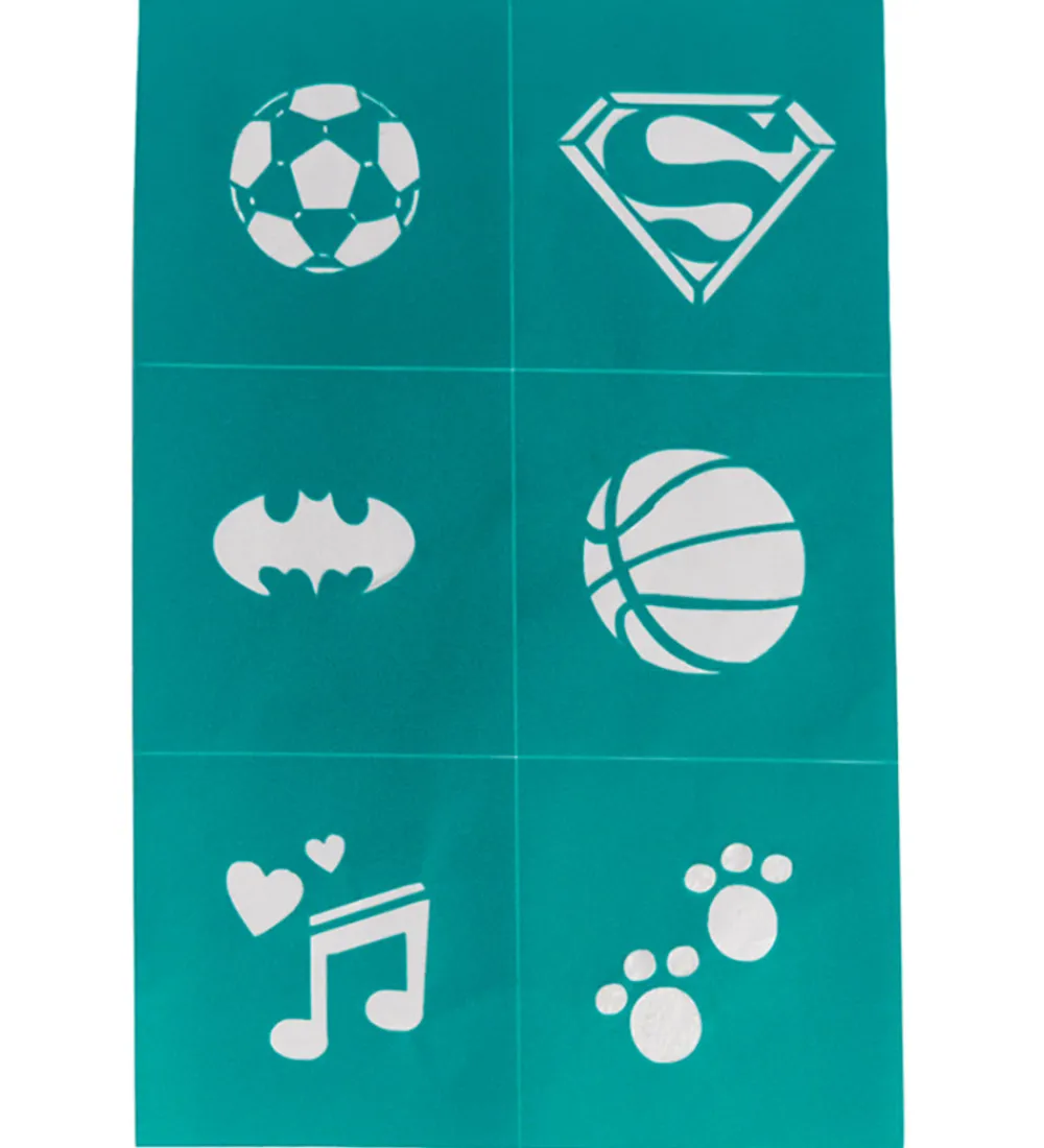 Oh Flossy Sminke*Ansigtsmaling - Makeup Stencils