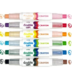 Ooly Tuscher Og Farver|Skriveredskaber*Farver - 6 stk - Double Up Crayon