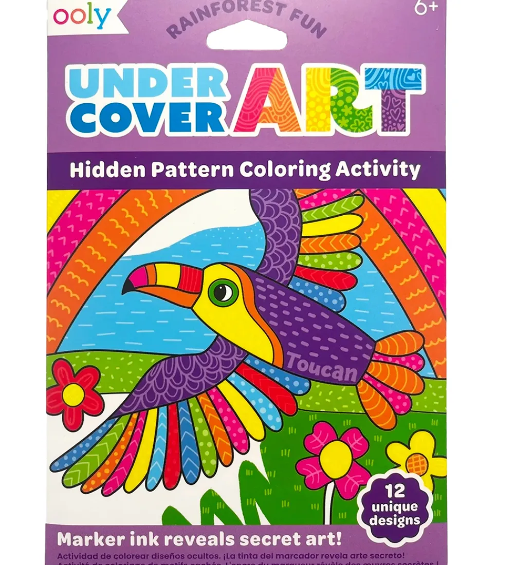 Malebog-Ooly Maleark - Undercover Art - 12 Stk. - Rainforest Fun