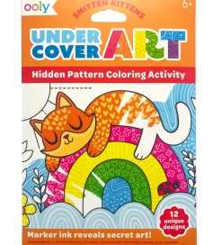 Ooly Malebog*Maleark - Undercover Art - 12 Stk. - Smitten Kitten