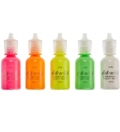 Maling-Ooly Maling - 5x30 ml - Dot-a-Lot - 5-pak - Neon