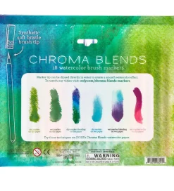 Maling-Ooly Vandfarver - Chroma Blends - 18 stk
