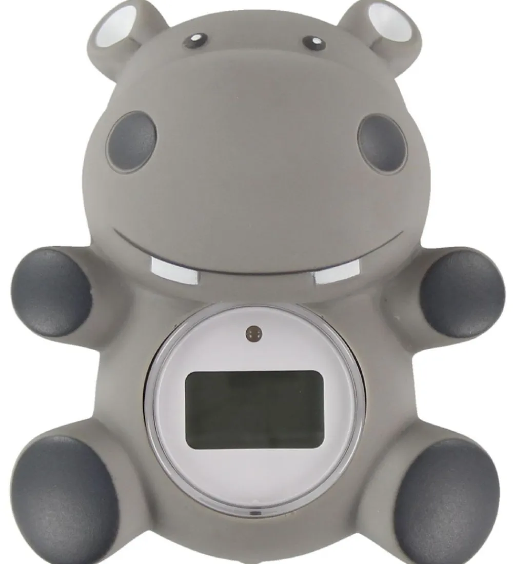 Termometer-Oopsy Badetermometer - Digitalt - Flodhest