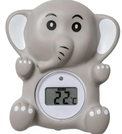 Termometer-Oopsy Badetermometer - Elefant - Digitalt - Grå