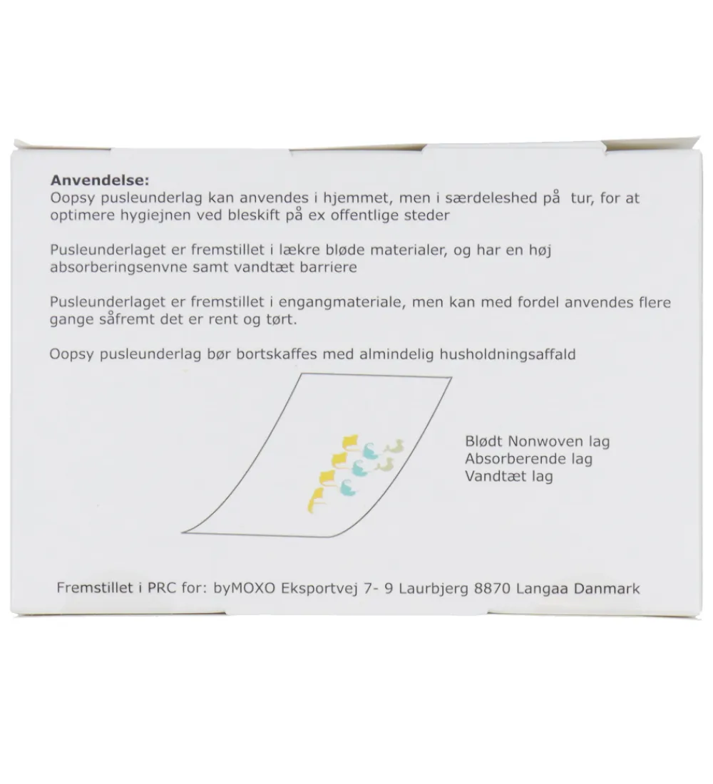 Puslepuder Og -Underlag-Oopsy Pusleunderlag - 5-pak