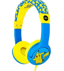 OTL Høretelefoner*Høretelefoner - Pokemon - On-Ear Junior - Pikachu - Blå/Gul