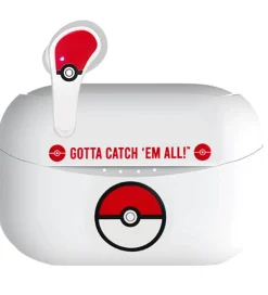 Høretelefoner-OTL Høretelefoner - Pokemon - TWS - In-Ear - Hvid/Rød