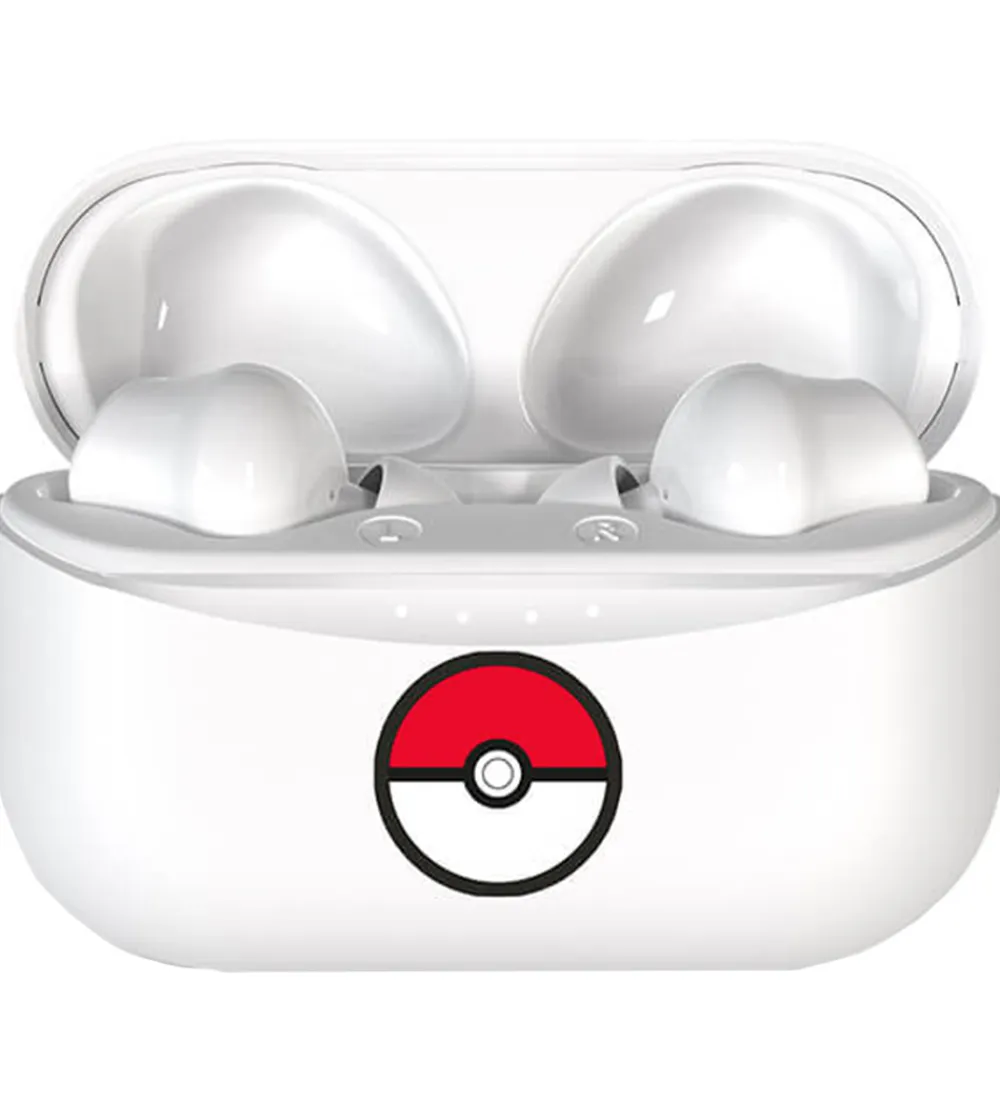 Høretelefoner-OTL Høretelefoner - Pokemon - TWS - In-Ear - Hvid/Rød