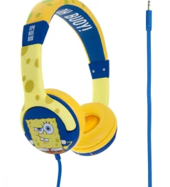 Høretelefoner-OTL Høretelefoner - Svampebob - On-Ear Junior - Gul/Blå