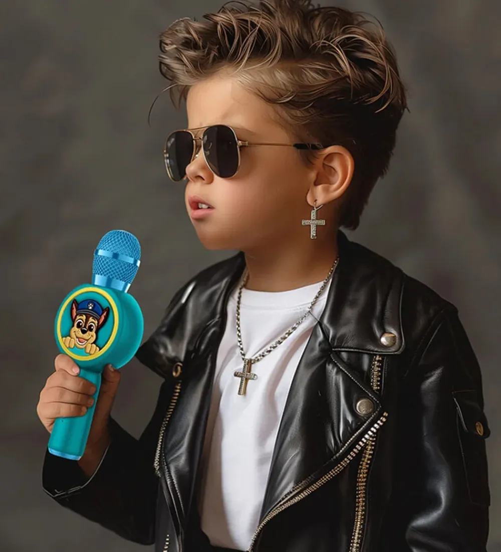 Musikinstrumenter-OTL Mikrofon - Paw Patrol - LED - Wireless Karaoke - Turkis