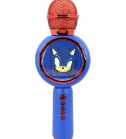OTL Musikinstrumenter*Mikrofon - Sonic The Hedgehog - LED - Karaoke Wireless - Blå
