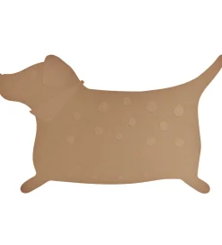 Badekar Og Bademåtter-OYOY Bademåtte - Hunsi Dog - Camel
