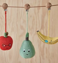 OYOY Barnevognsudstyr*Barnevognsophæng - Apple Pram - Red
