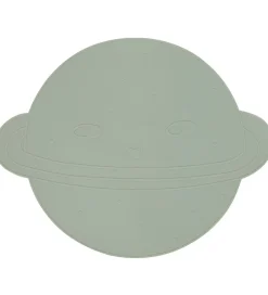 Dækkeservietter-OYOY Dækkeserviet - Silikone - Planet - Pale Mint