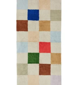 Gulvtæpper-OYOY Gulvtæppe - Chess Rug - 168x84 cm - Multi