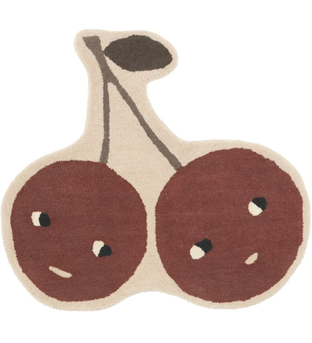 OYOY Gulvtæpper*Gulvtæppe - 86x76 cm - Cherry - Nutmeg