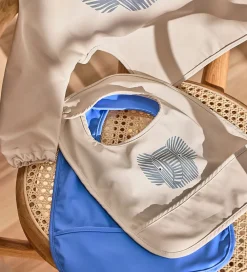 OYOY Hagesmække*Hagesmække - 2-pak - Erik Elephant - Beige/Blue
