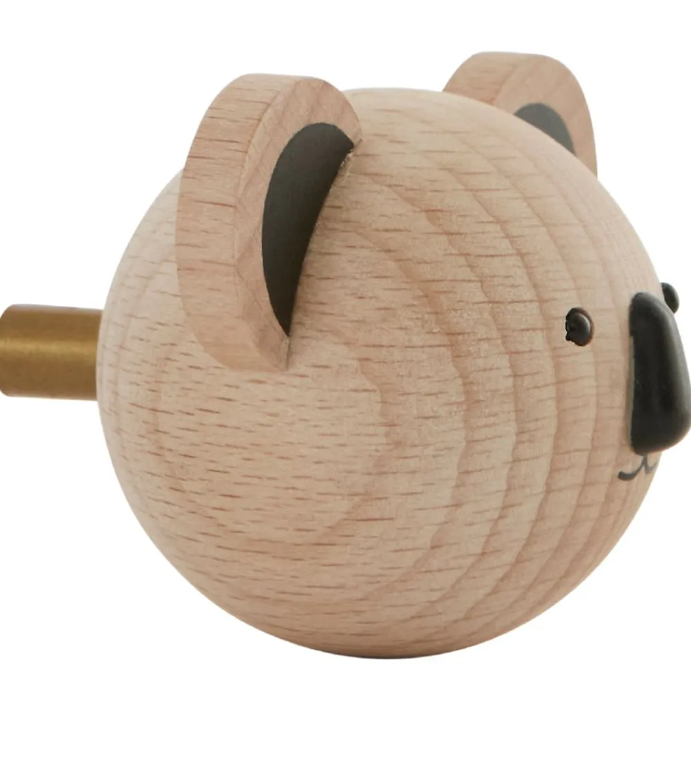 Knager-OYOY Knage - 5x4x4 cm - Mini - Koala - Natur