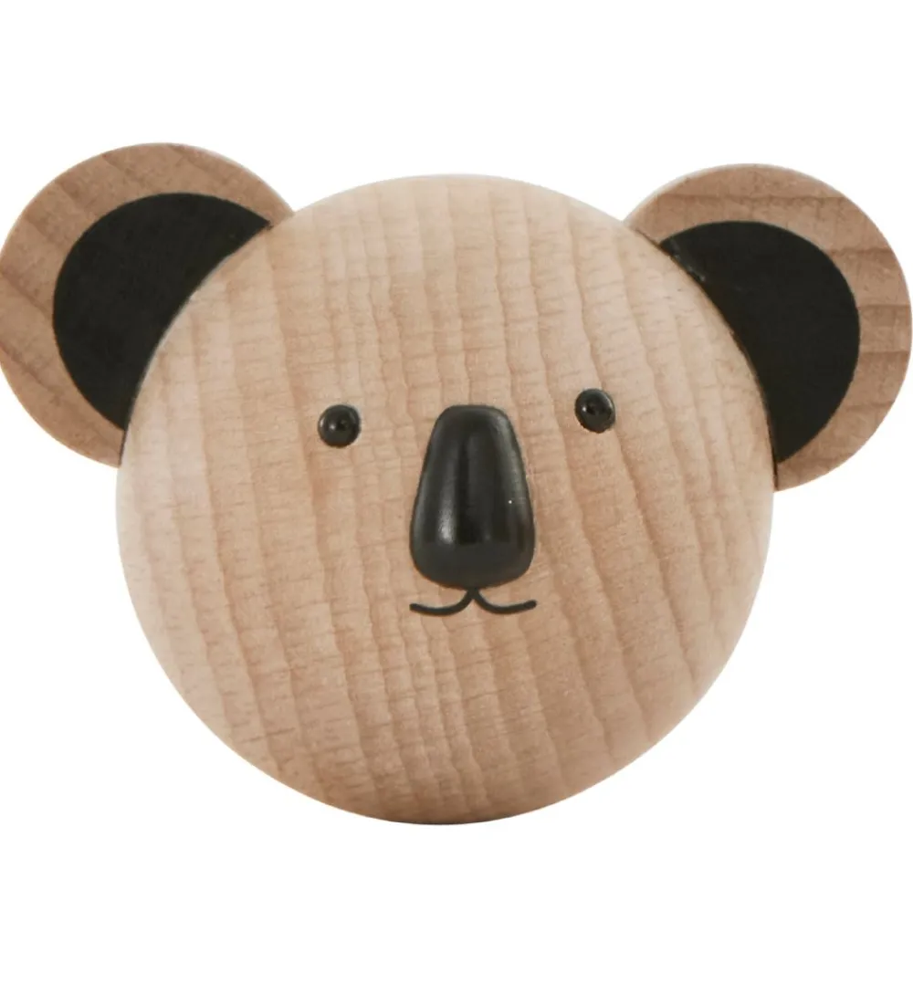 Knager-OYOY Knage - 5x4x4 cm - Mini - Koala - Natur