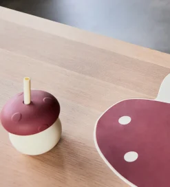 OYOY Kop Og Tudekop*Kop - Mushroom - Off White/Red
