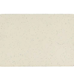 Dækkeservietter-OYOY Kreativitetsmåtte - Silikone - Confetti - Off White