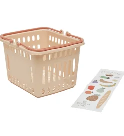 Legemad-OYOY Kurv - Yummy Shopping Basket - Coral