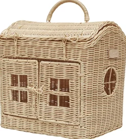 Kurve-OYOY Opbevaringskurv - House - 33x25x34 cm - Nature