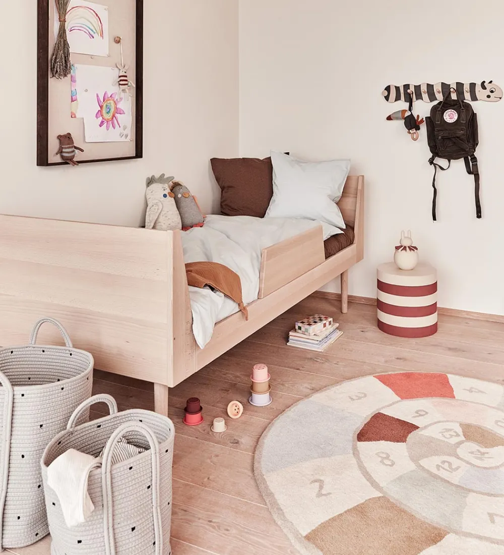 OYOY Kurve*Opbevaringskurve - 2-pak - Cotton Rope - Dot - Clay