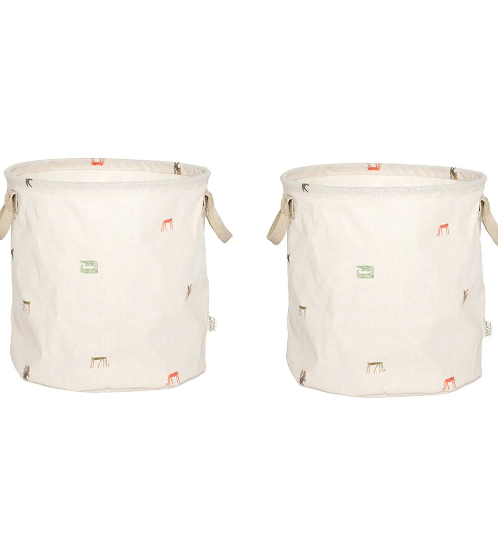 OYOY Kurve|Opbevaring*Opbevaringskurve - 2-pak - Moira - Medium - Multi