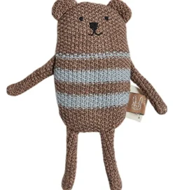 Gribelegetøj|Babylegetøj-OYOY Rangle - Bella Bear - Brown Melange