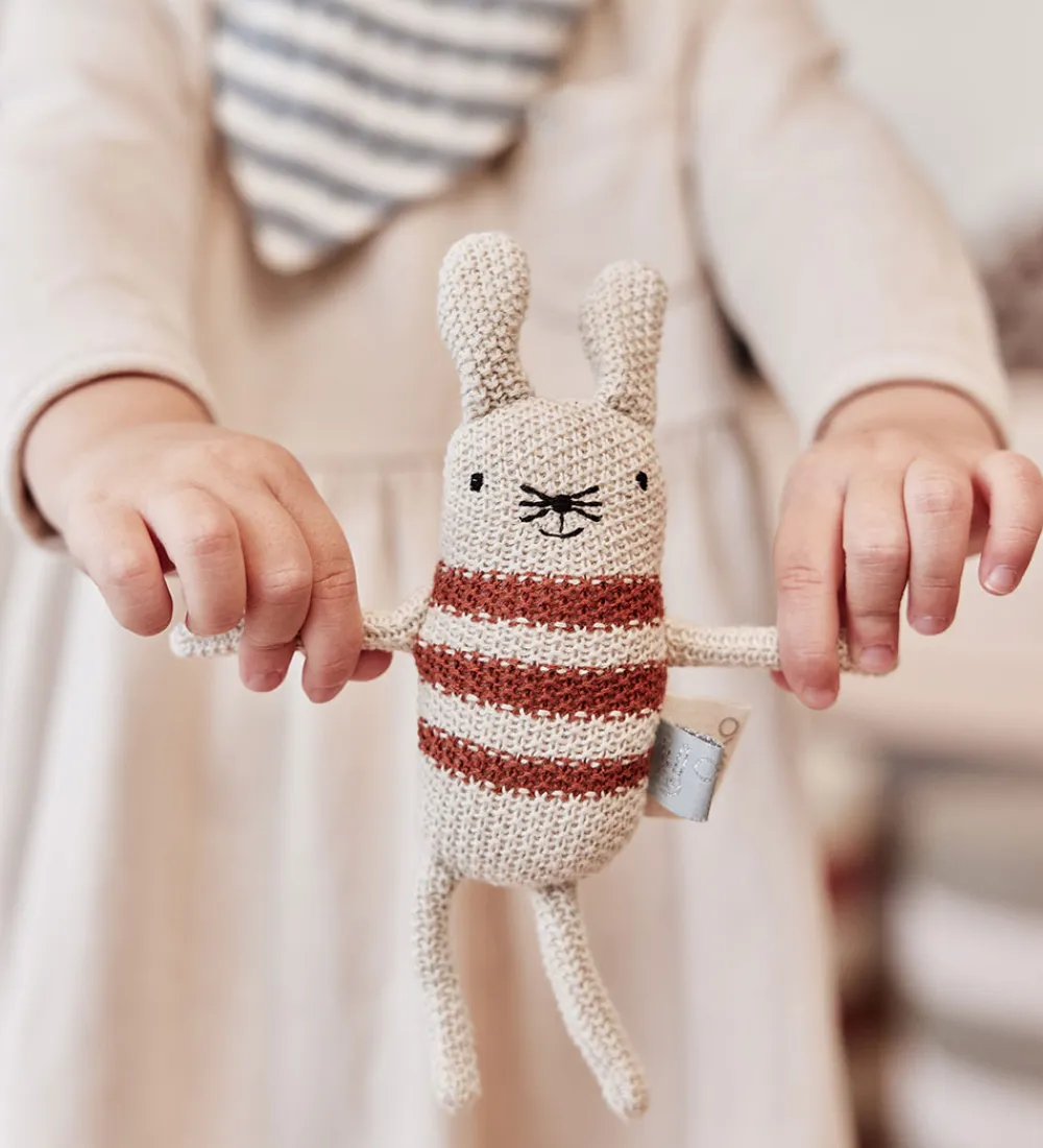 OYOY Gribelegetøj*Rangle - Musetti Mouse - Off White/Melange