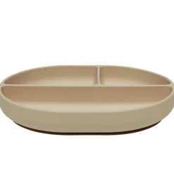 Tallerkener-OYOY Tallerken - Enkei Suction - Silikone - Beige