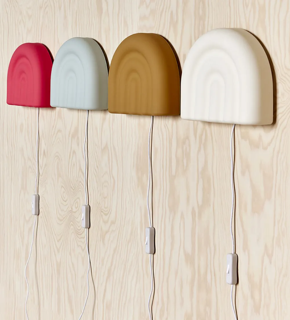 OYOY Væglamper|Lamper*Væglampe - Rainbow - 24x19x6,5 cm - Pale Blue