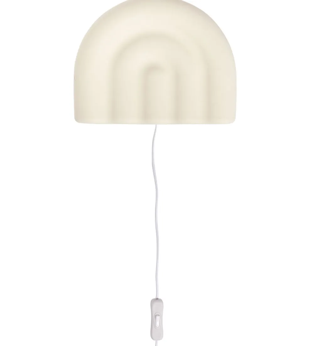 Væglamper|Lamper-OYOY Væglampe - Rainbow - 24x19x6,5 - Offwhite