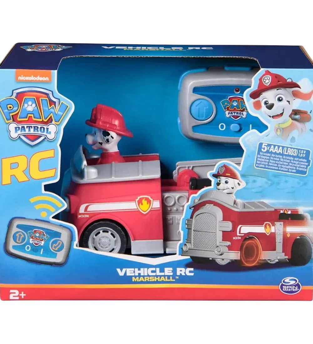 Biler, Tog Og Køretøjer-Paw Patrol Fjernstyret Bil - 1:24 - Vehicle Marshall