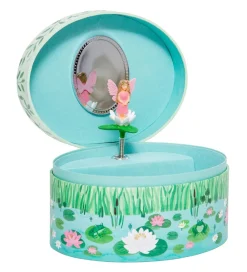 Smykkeskrin-Petit Monkey Smykkeskrin m. Musik - 9x15,5x12 cm - Water Fairy -