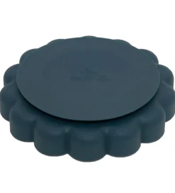 Petit Monkey Tallerkener*Tallerken m. Sugekop - Silikone - Lion - Balsam Blu