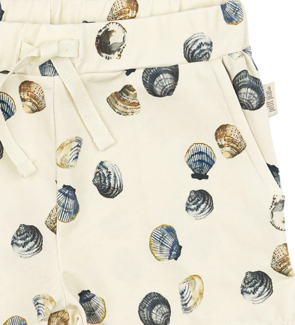 Petit Piao Shorts Og Knickers*Shorts - Sum - Printed Clam